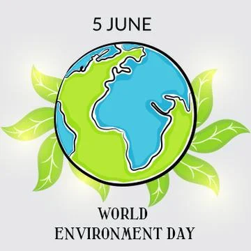 World Environment Day. Stock Illustration