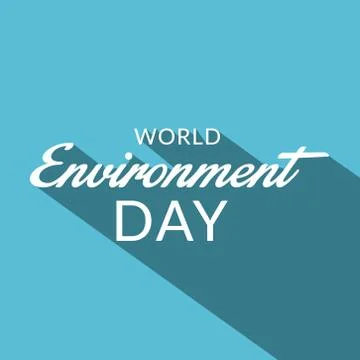 World Environment Day. Stock Illustration