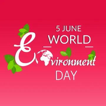 World Environment Day. Stock Illustration