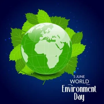 World Environment Day. Stock Illustration