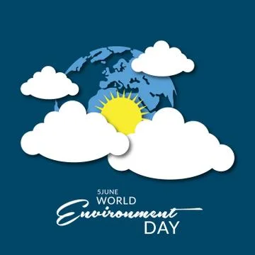 World Environment Day. Stock Illustration