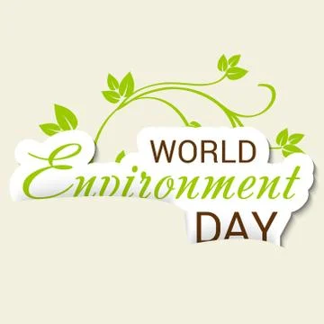 World Environment Day. Stock Illustration