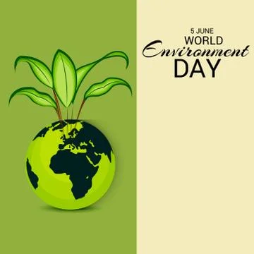 World Environment Day. Stock Illustration