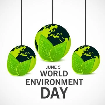 World Environment Day. Stock Illustration