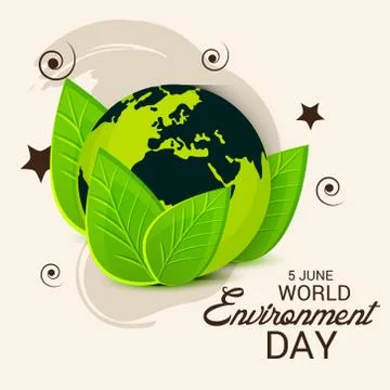 World Environment Day. Stock Illustration