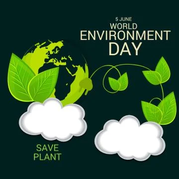 World Environment Day. Stock Illustration