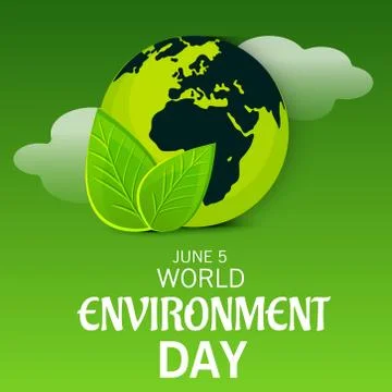 World Environment Day. Stock Illustration