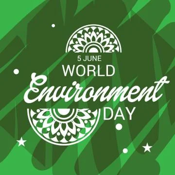 World Environment Day. Stock Illustration