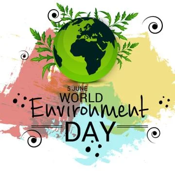 World Environment Day. Stock Illustration
