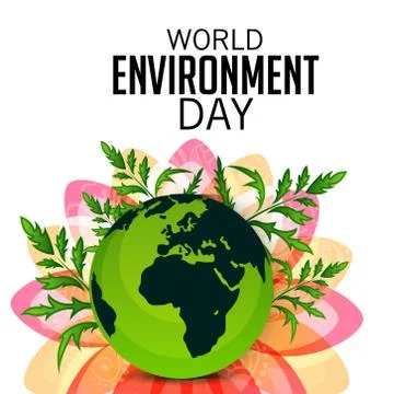 World Environment Day. Stock Illustration