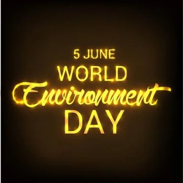World Environment Day. Stock Illustration