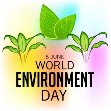 World Environment Day. Stock Illustration