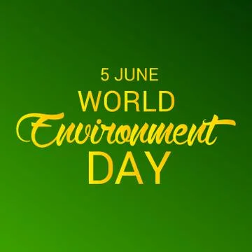 World Environment Day. Stock Illustration
