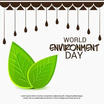 World Environment Day. Stock Illustration