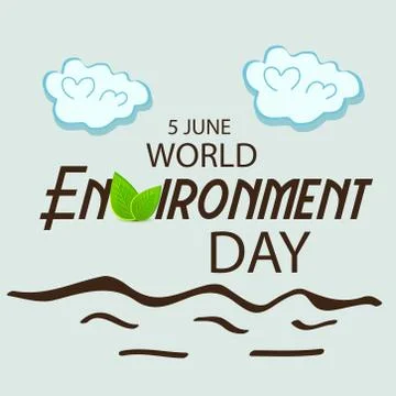 World Environment Day. Stock Illustration