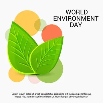 World Environment Day. Stock-Illustration