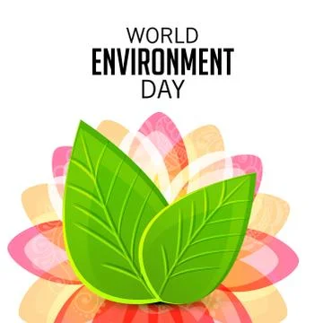 World Environment Day. Illustrazione stock