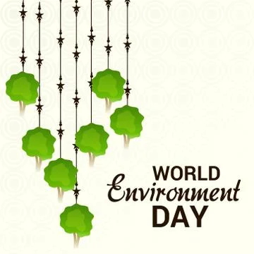 World Environment Day. Stock Illustration