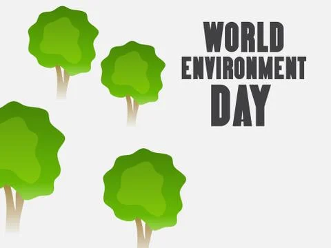 World Environment Day. Stock Illustration