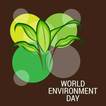 World Environment Day. Stock Illustration