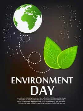 World Environment Day. Stock Illustration