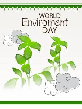 World Environment Day. Stock Illustration