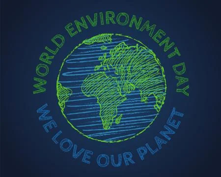 World environment day Stock Illustration
