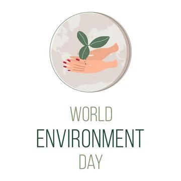 World Environment Day Illustrazione stock