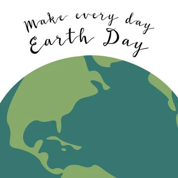 World Environment Day, june 5. Happy Mother Earth Day, Earth Hour Stock Illustration
