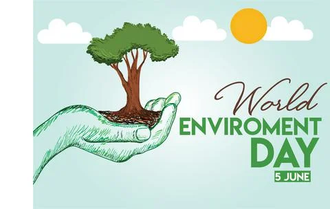 World environment day june 5 Stock Illustration