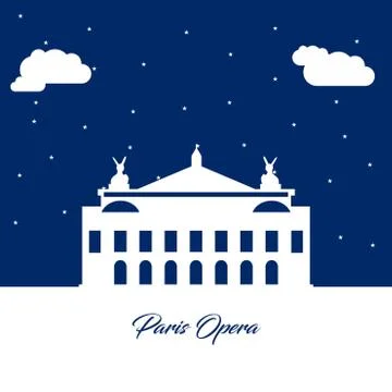 World Famous landmarks and monuments design with blue background vector Stock Illustration