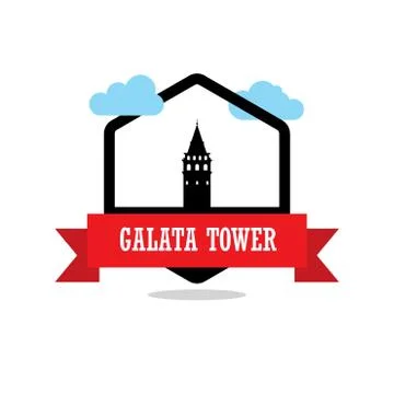 World Famous landmarks design with creative background vector Illustrazione stock