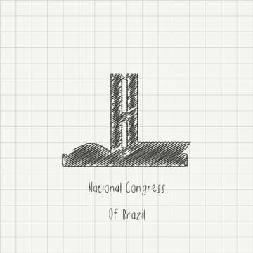 World Famous landmarks design with creative background vector 스톡 일러스트