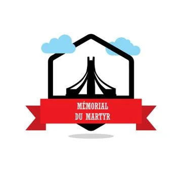 World Famous landmarks design with creative background vector Illustrazione stock