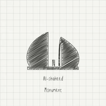 World Famous landmarks design with creative background vector 스톡 일러스트