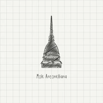 World Famous landmarks design with creative background vector 스톡 일러스트