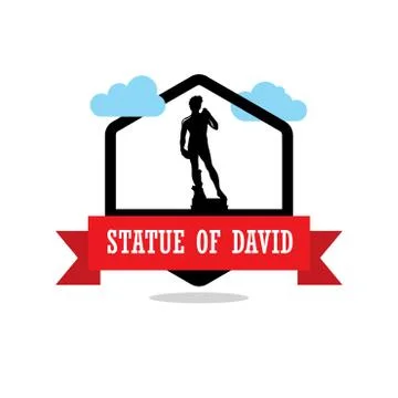 World Famous landmarks design with creative background vector Illustrazione stock