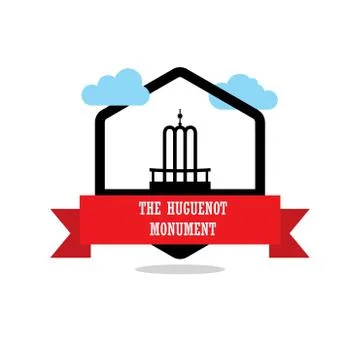 World Famous landmarks design with creative background vector Illustrazione stock