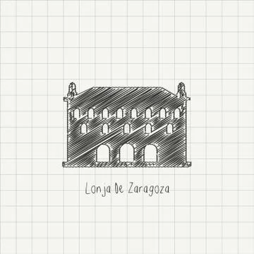 World Famous landmarks design with creative background vector イラスト素材