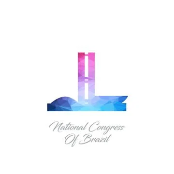 World Famous landmarks design with creative background vector Illustrazione stock