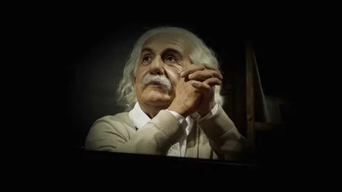 World-famous scientist, theoretical physicist, Nobel laureate Albert Einstein Stock Footage 225472429