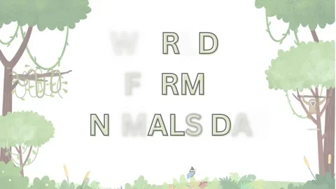 World Farm Animals Day text animation video on white background Stock Footage 344250564