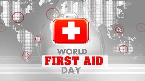 World First Aid Day Stock Illustration