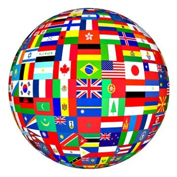 World Flag Stock Illustration