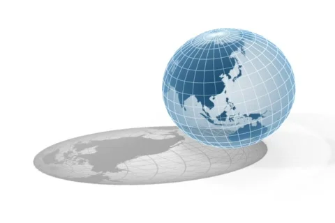 World frame rotate Video stock 596147