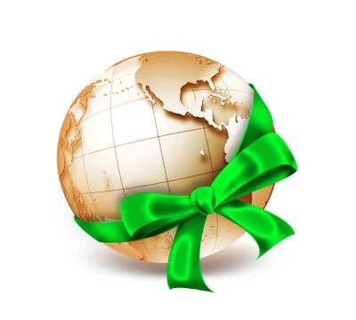 World as a gift Stock Illustration