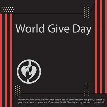 World Give Day Stock Illustration