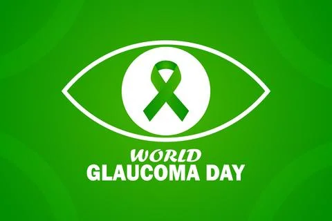 World Glaucoma Day Vector Template Design Illustration 스톡 일러스트