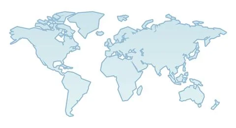 World Global Map Background Illustration Illustrazione stock