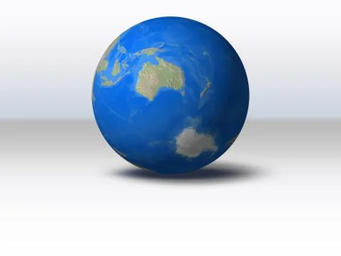 World globe australia Stock Illustration